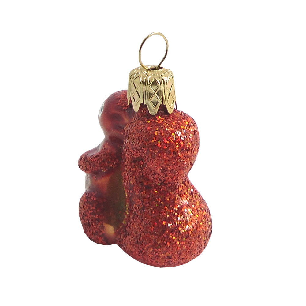 Eichhörnchen Christbaumschmuck Glas Tier Weihnachtsbaumanhänger