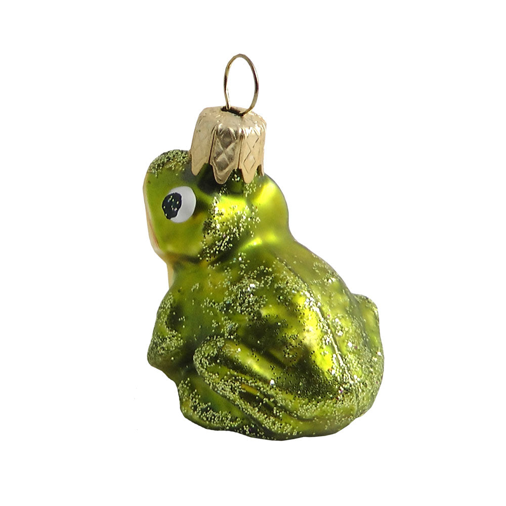 Frosch Christbaumschmuck Glas Tier Weihnachtsbaumanhänger