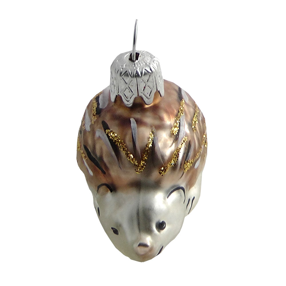 Igelchen Mini Christbaumschmuck Glas Tier Weihnachtsbaumanhänger