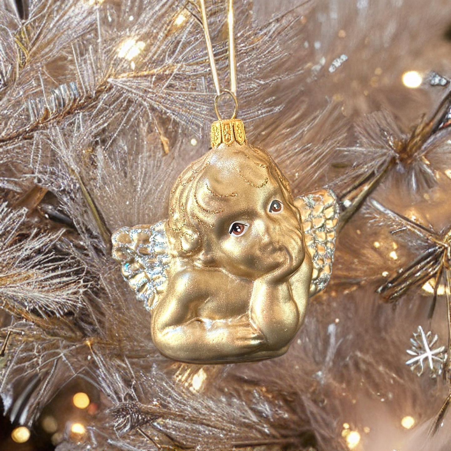 Engel Christbaumschmuck Glas Weihnachtsbaumanhänger