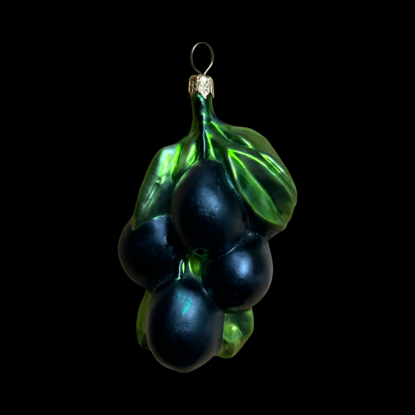 Olivenzweig Christbaumschmuck Glas Weihnachtsbaumanhänger