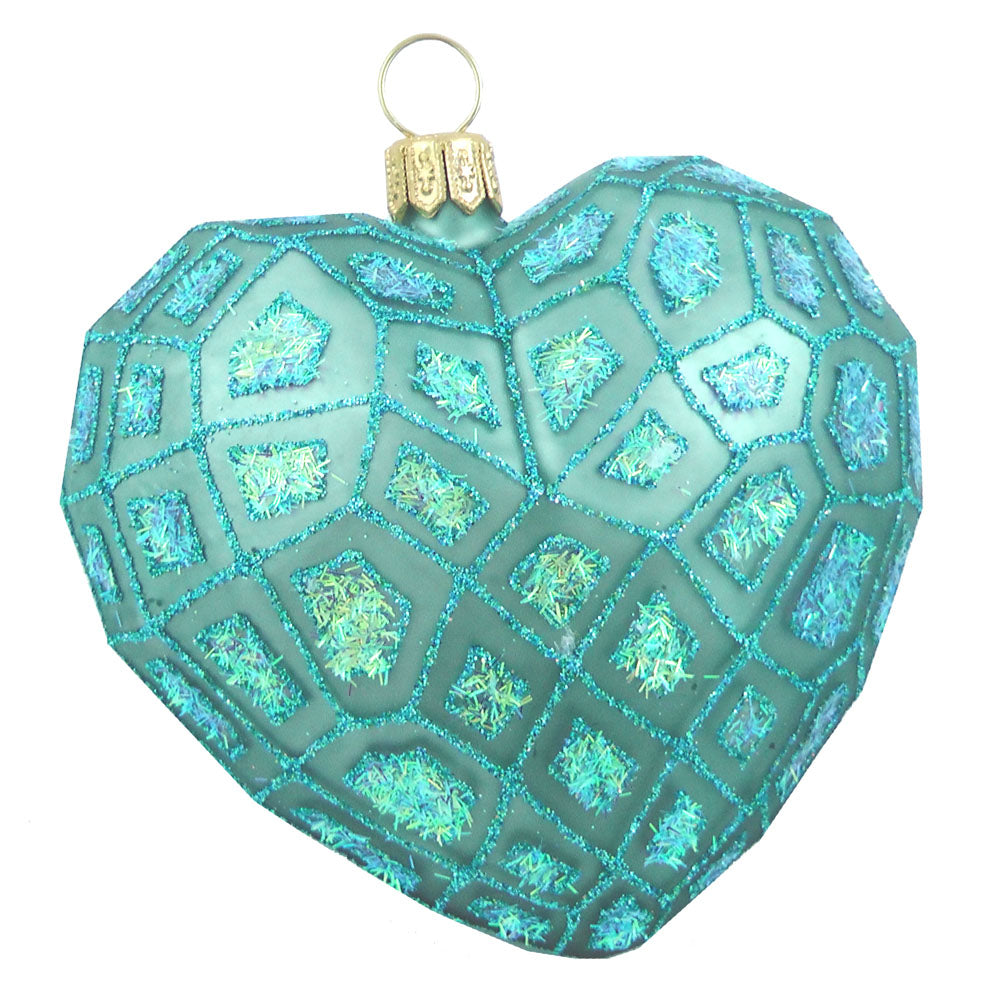 Herz Frieda Christbaumschmuck Glas Weihnachtsbaumanhänger