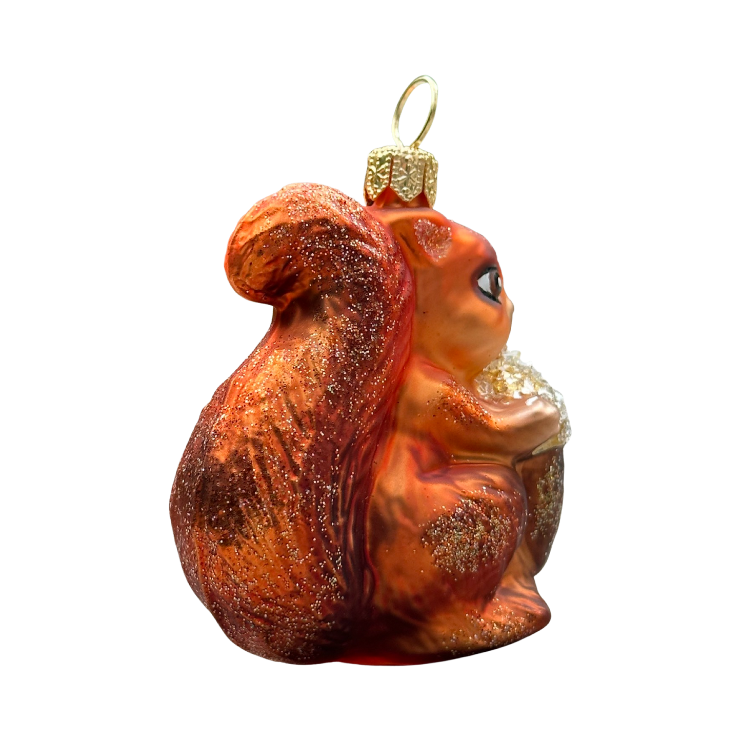 Eichhörnchen Aga Christbaumschmuck Glas Tier Weihnachtsbaumanhänger