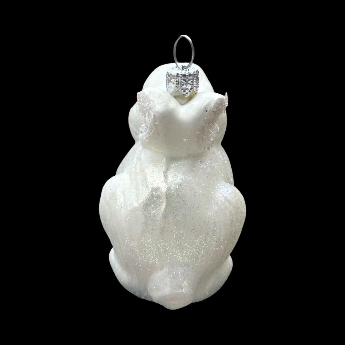 Kaninchen Christbaumschmuck Glas Tier Weihnachtsbaumanhänger