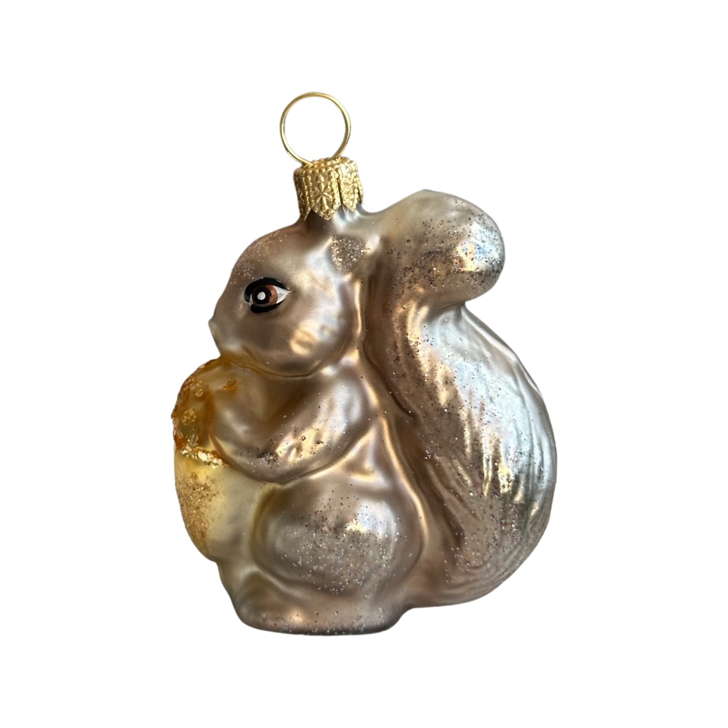 Eichhörnchen Berta Christbaumschmuck Glas Tier Weihnachtsbaumanhänger