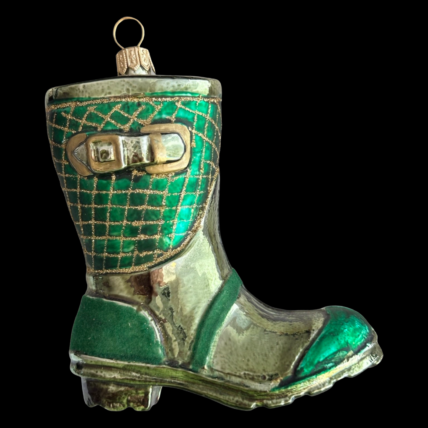 Gumistiefel Christbaumschmuck Glas Weihnachtsbaumanhänger