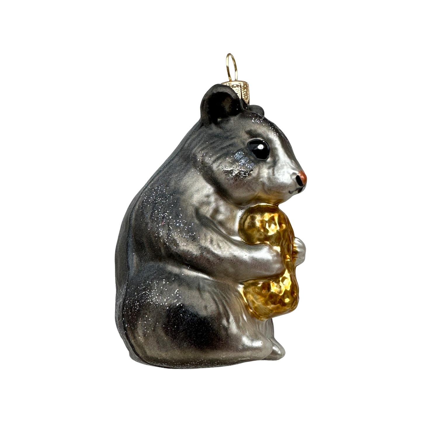 Hamster Christbaumschmuck Glas Tier Weihnachtsbaumanhänger