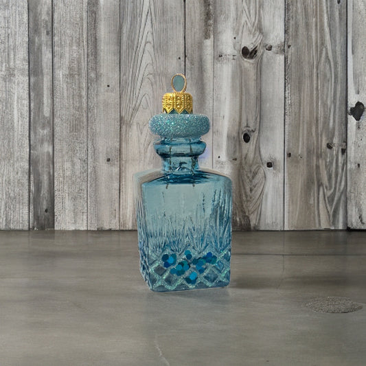 Parfumkarafe Christbaumschmuck Glas Weihnachtsbaumanhänger