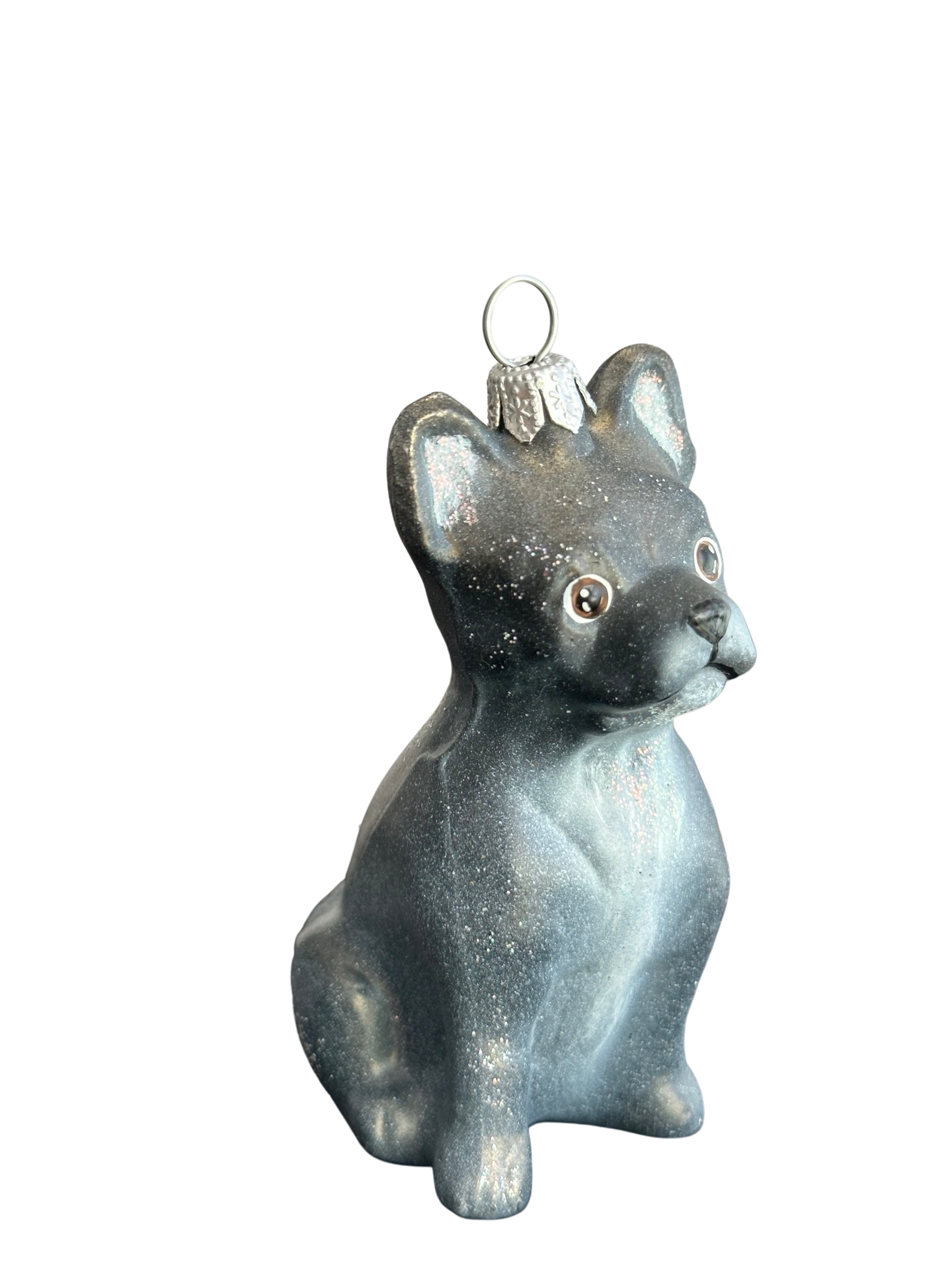 Hund Christbaumschmuck Glas Tier Weihnachtsbaumanhänger