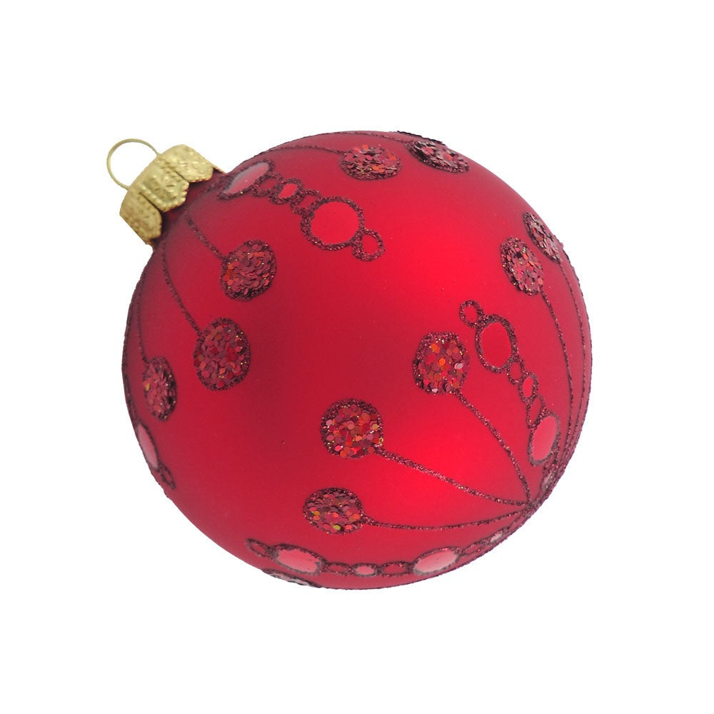 Kugel Christbaumschmuck Glas Weihnachtsbaumanhänger