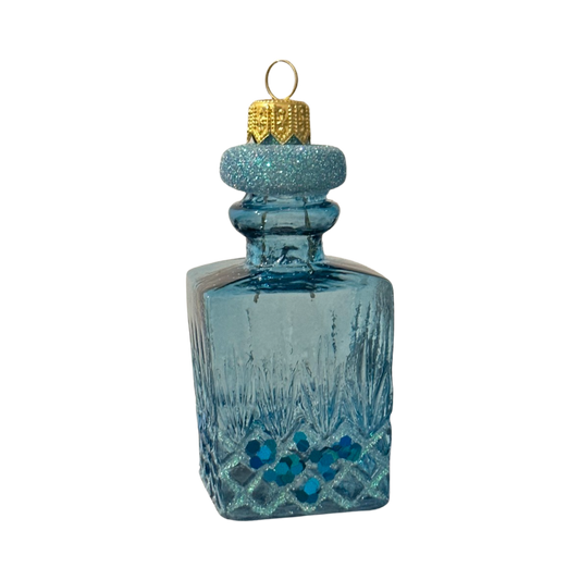 Parfumkarafe Christbaumschmuck Glas Weihnachtsbaumanhänger