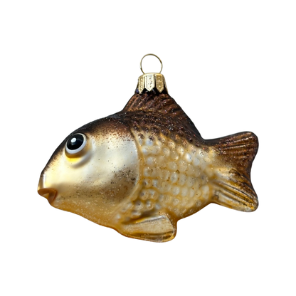 Goldfisch Christbaumschmuck Glas Tier Weihnachtsbaumanhänger