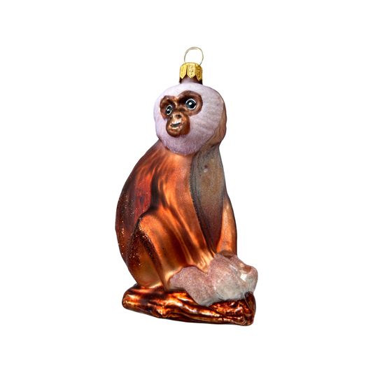 Schimpanse Christbaumschmuck Glas Weihnachtsbaumanhänger